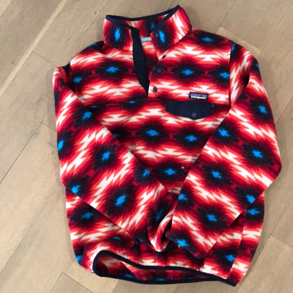 Patagonia Button pull over fleece